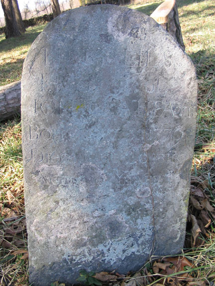 John Latta Jr. tombstone